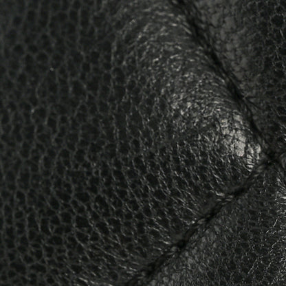Chanel Lambskin Quilted Large Flap Wallet Black 10 of 12