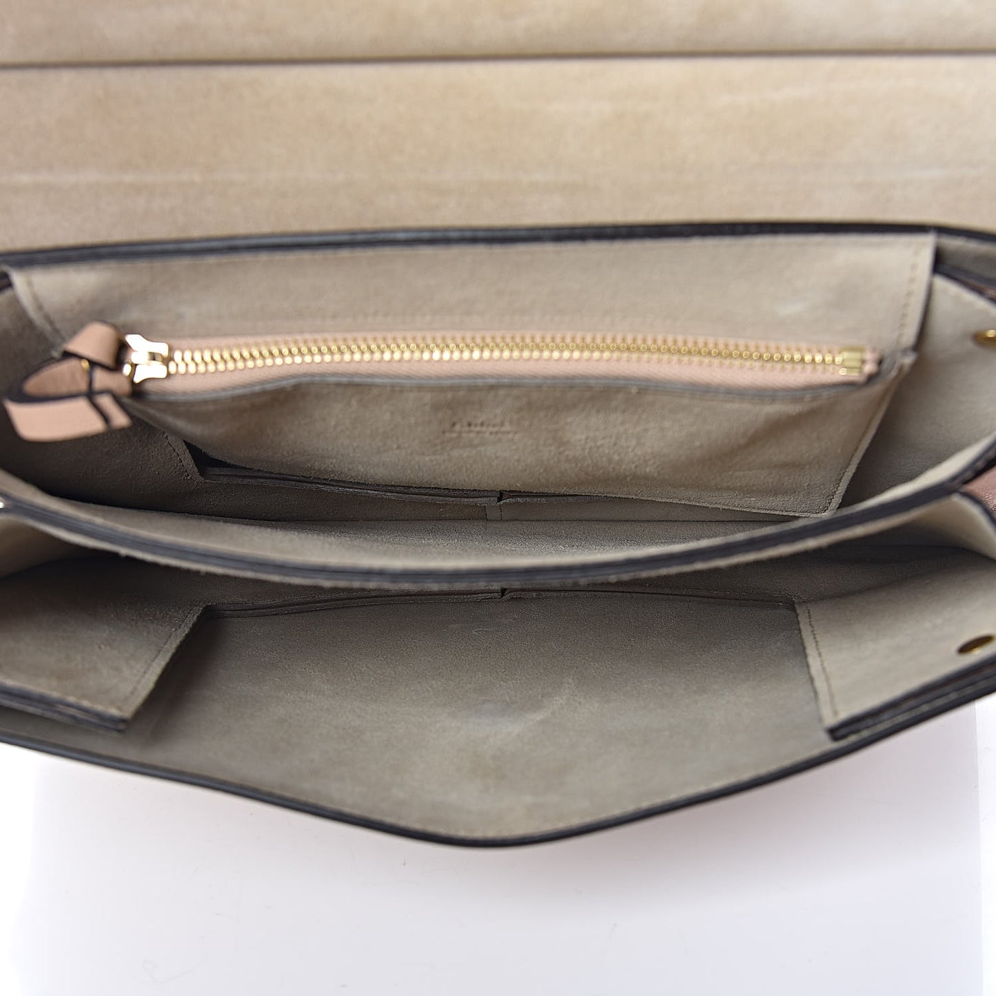 Goatskin Medium Faye Shoulder Bag Biscotti Beige