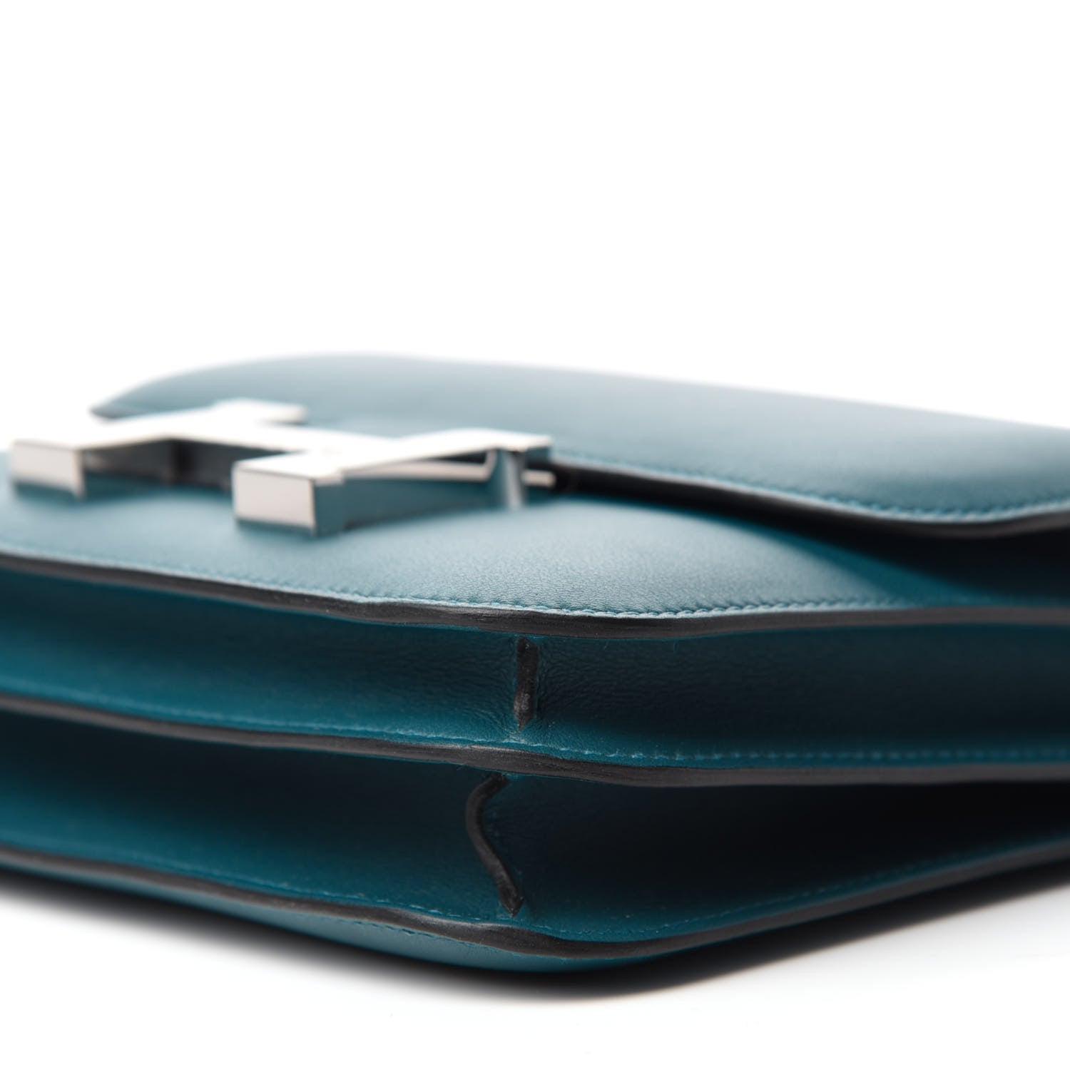 Hermes Swift Constance Verso 18 Colvert Bleu Lin 7 of 11