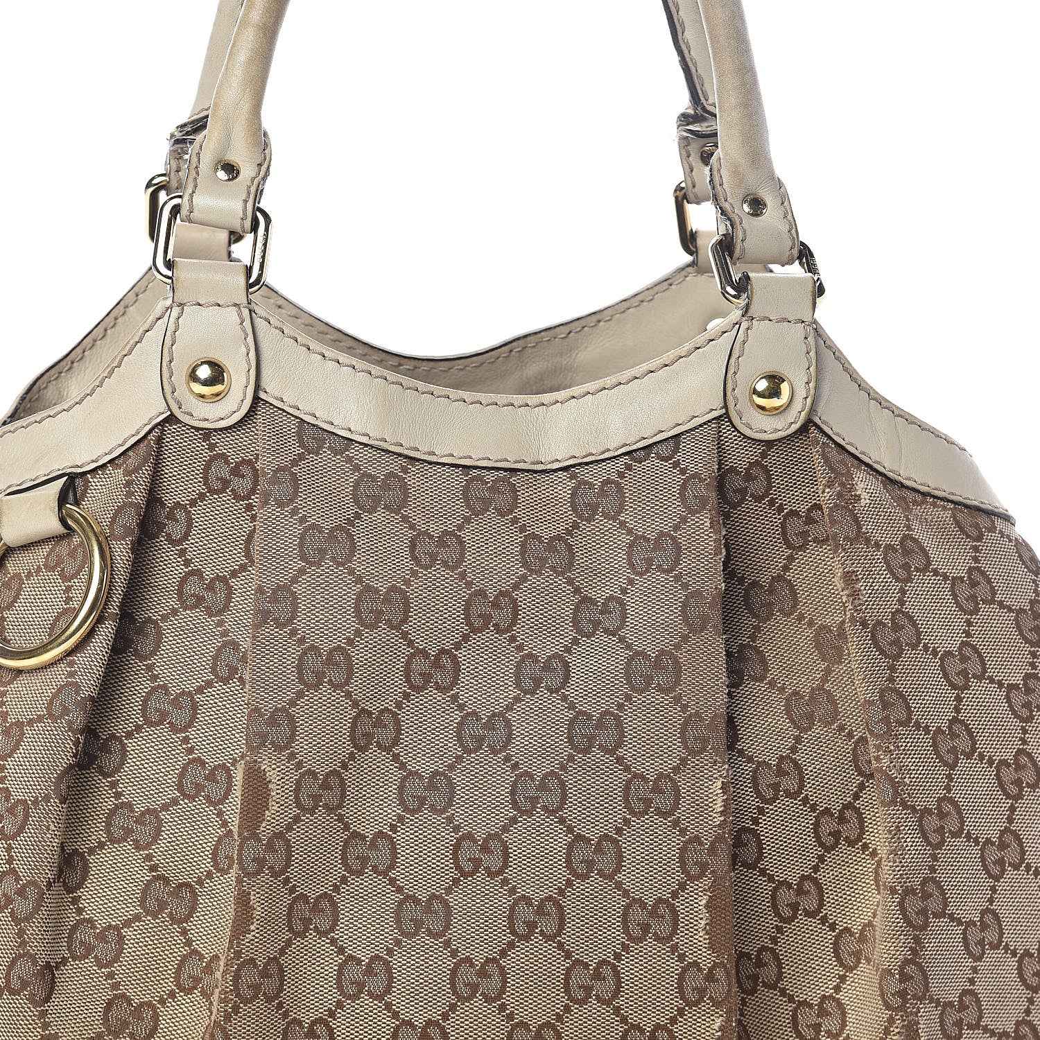 Gucci Monogram Medium Sukey Tote Off White 7 of 13