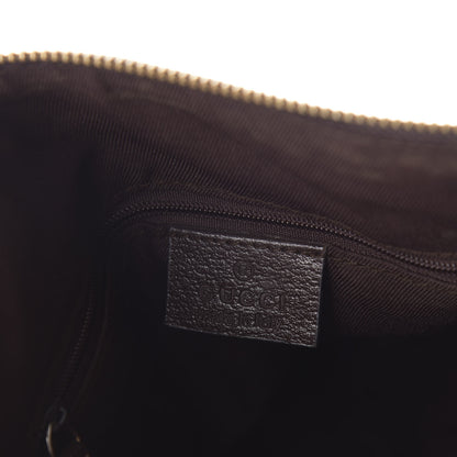 Gucci Monogram Small Abbey Boston Dark Brown 8 of 10