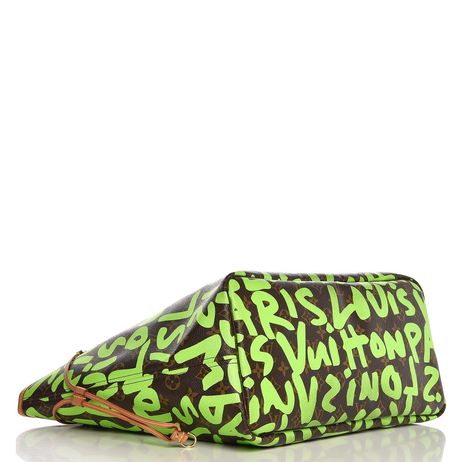 Louis Vuitton Monogram Graffiti Neverfull GM Green 4 of 10