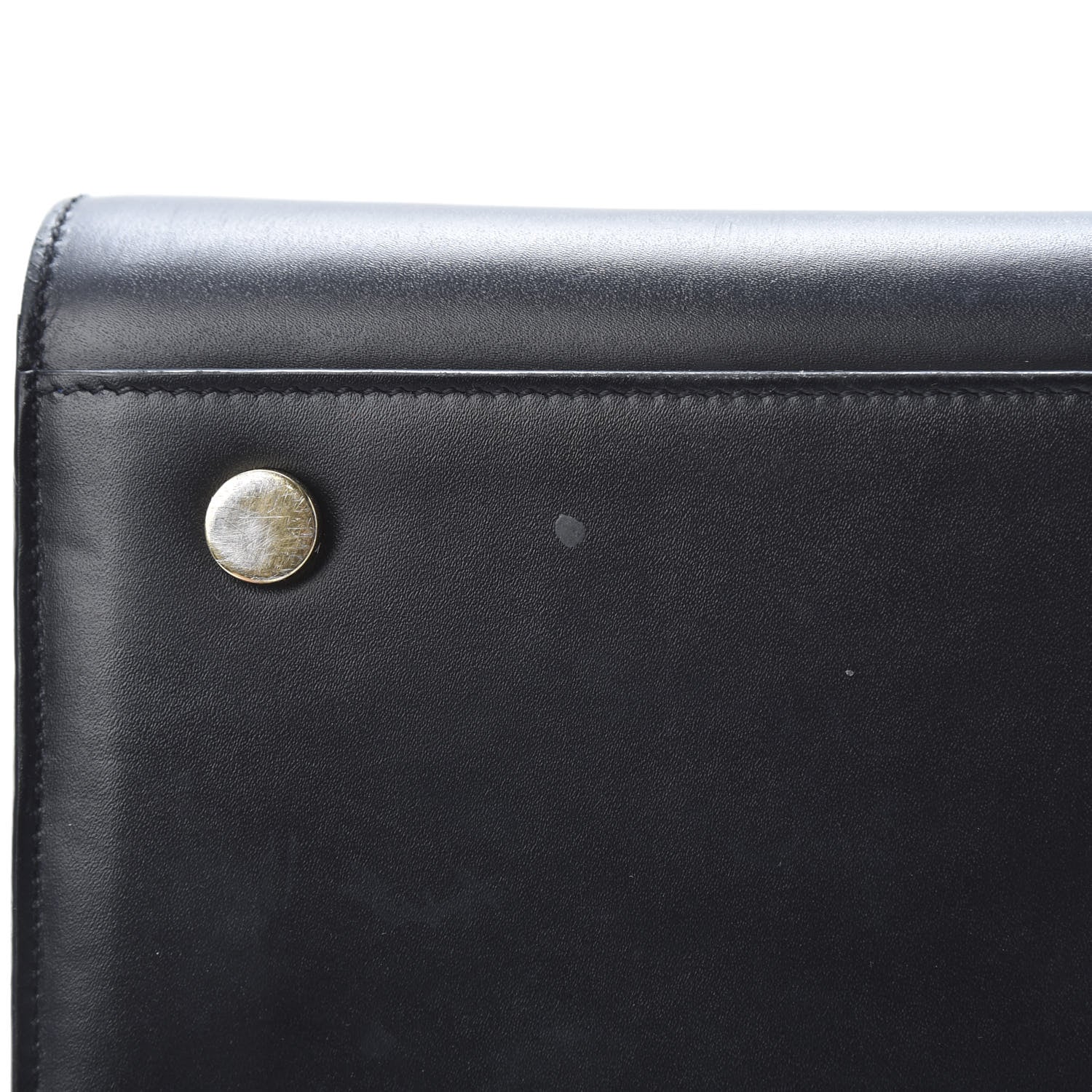 Saint Laurent Calfskin Small Sac De Jour Black Royal Blue 15 of 20