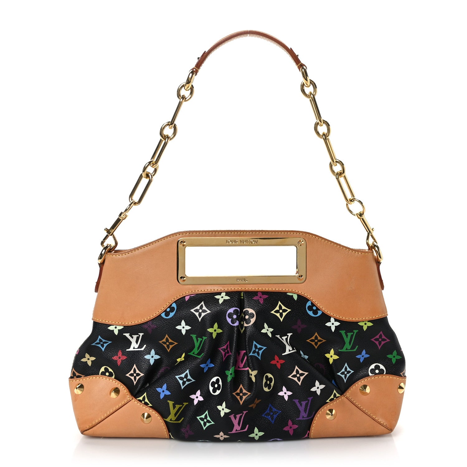 Louis Vuitton Monogram Multicolor Judy MM Black 1 of 8