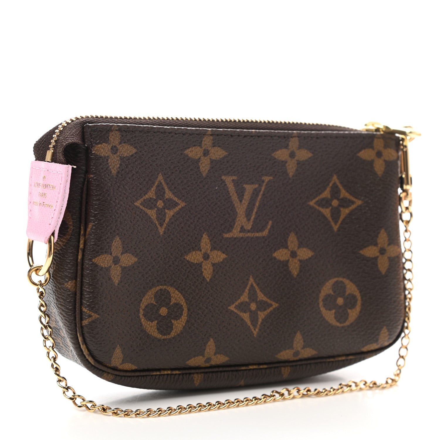 Louis Vuitton Monogram 2021 Christmas Animation Japanese Garden Mini Pochette Accessories Wisteria Pink 4 of 9