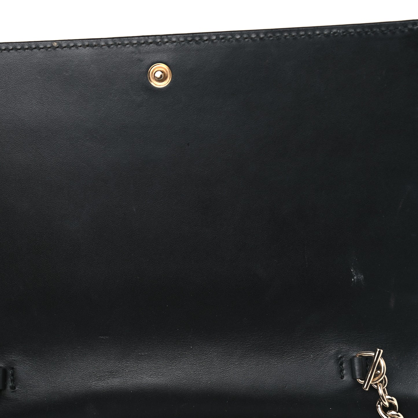 Guccissima Signature Bowy Chain Wallet Black