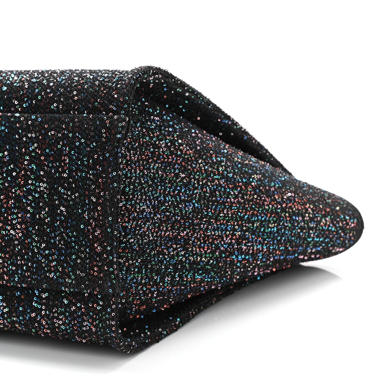 Chanel Viscose Sequins Medium Deauville Tote Black 10 of 10