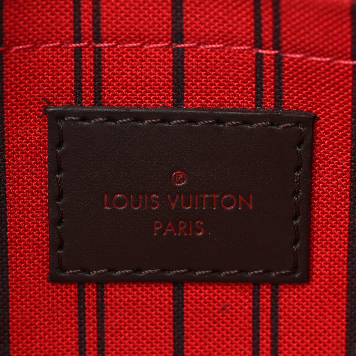 Damier Ebene Neverfull MM GM Pochette