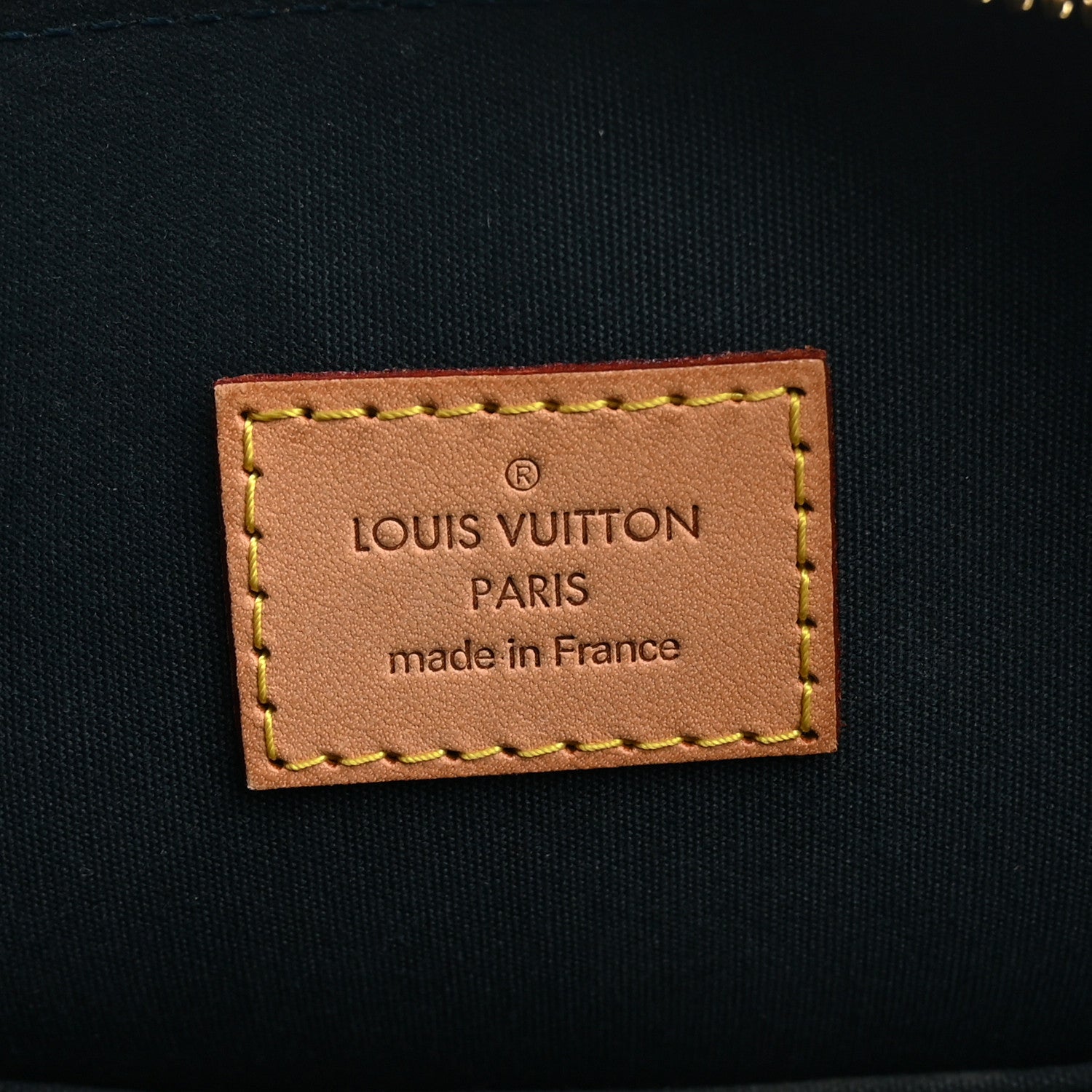 Louis Vuitton Vernis Alma GM Noir Magnetique 6 of 10