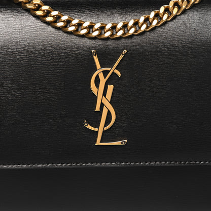 Saint Laurent Calfskin Medium Monogram Sunset Black 8 of 10