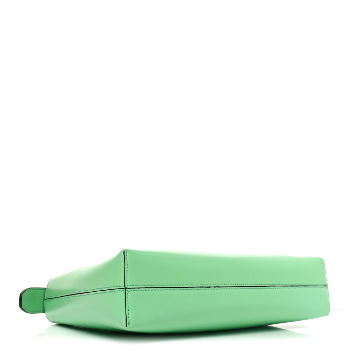 Calfskin Trifolio Shoulder Bag Light Green