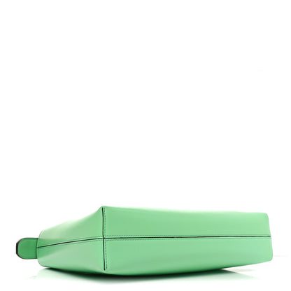 Salvatore Ferragamo Calfskin Trifolio Shoulder Bag Light Green 4 of 9