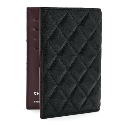 Chanel Caviar Quilted Passport Holder Black 3 of 12