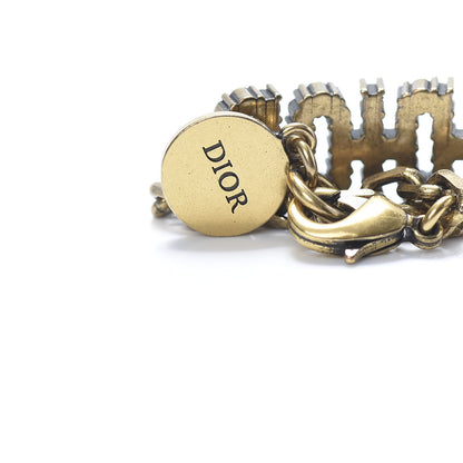 Christian Dior Metal Crystal Pearl J'Adior Bracelet Gold 4 of 5