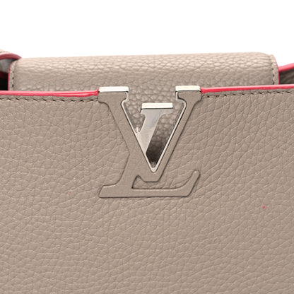 Louis Vuitton Taurillon Capucines BB Galet Litchi 9 of 14