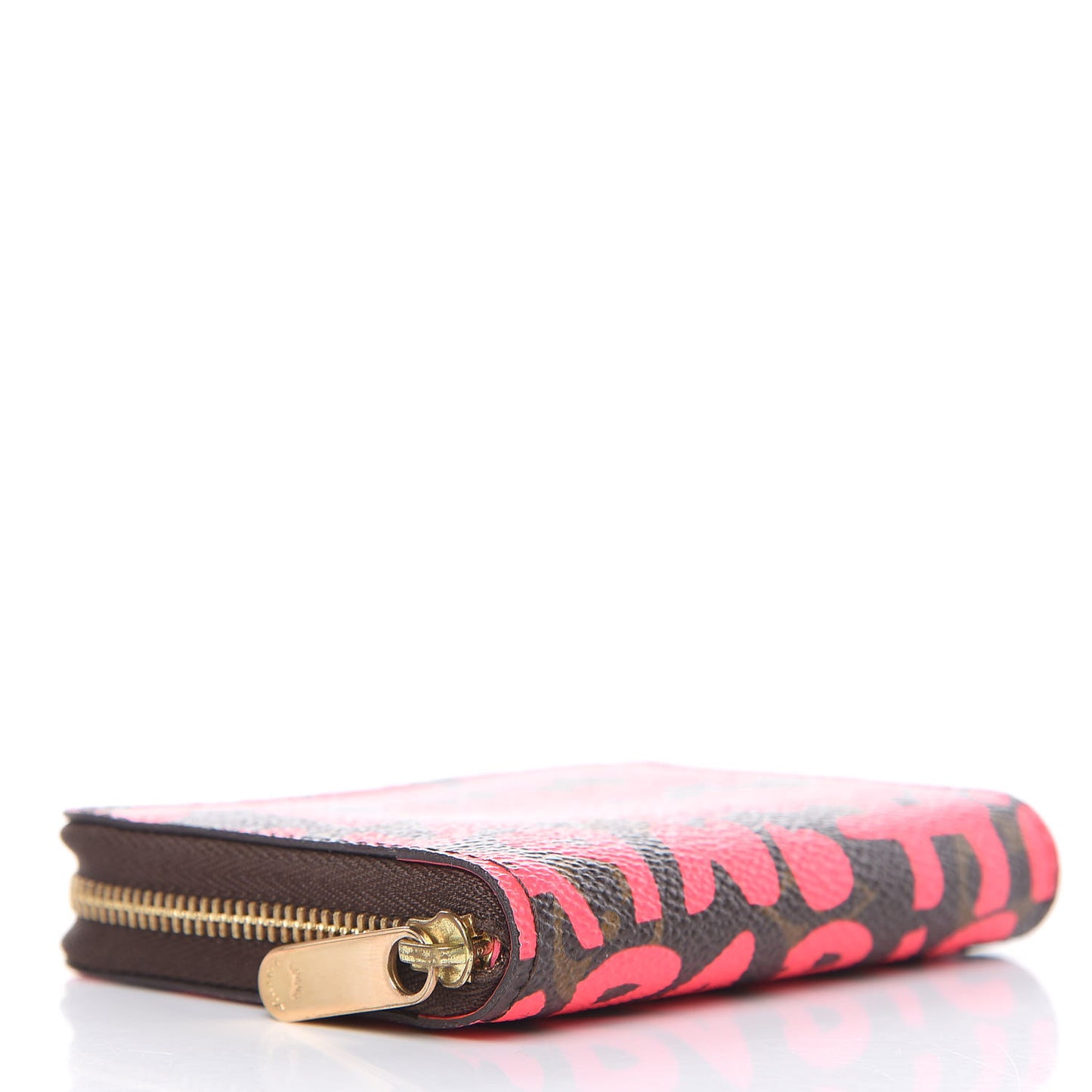 Monogram Graffiti Zippy Coin Purse Fuchsia