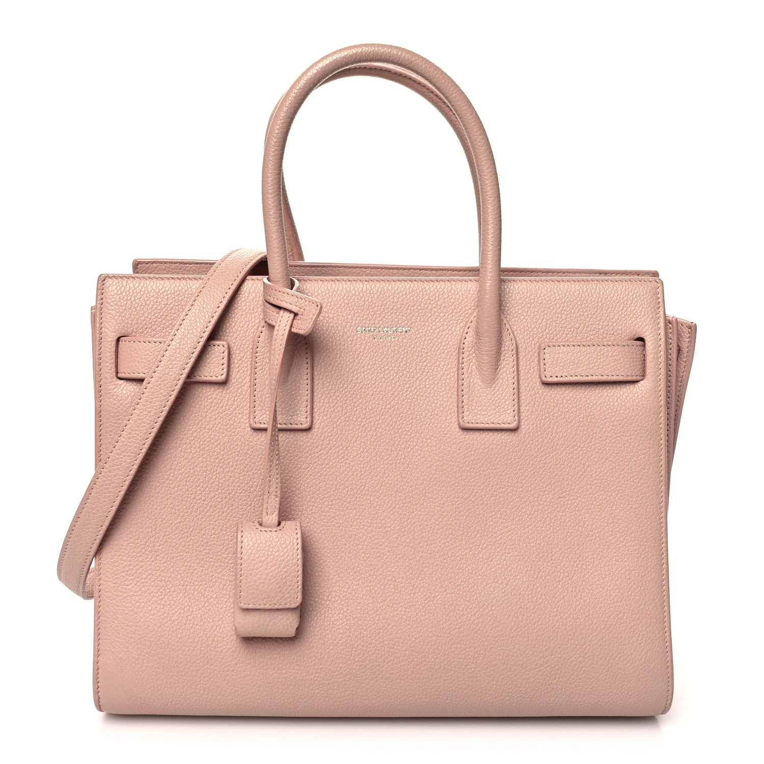 Saint Laurent Grained Calfskin Small Sac De Jour Light Blush 1 of 13