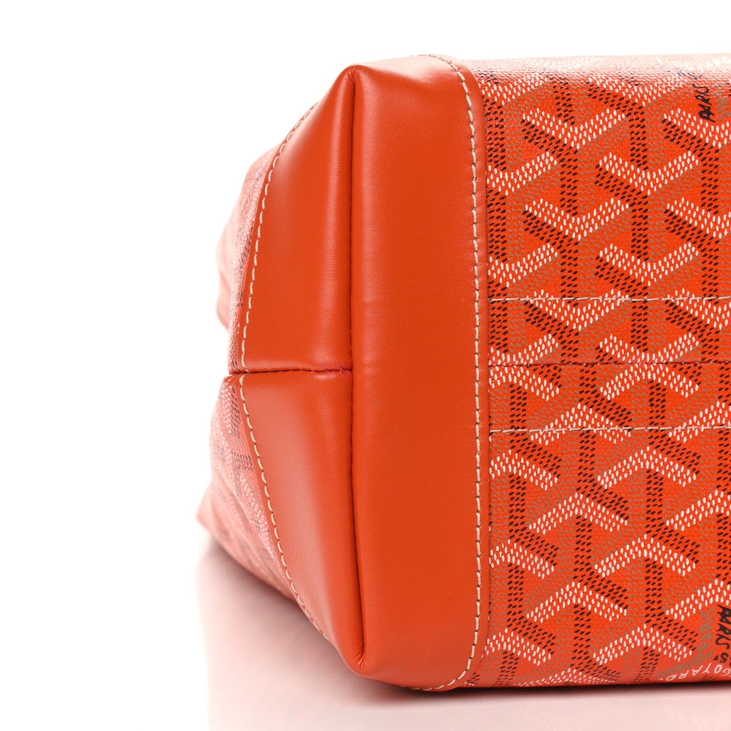 Goyard Goyardine Bellechasse PM Orange 7 of 8
