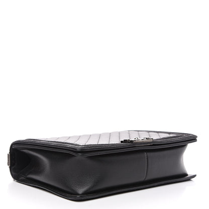 Chanel Calfskin Quilted Large Boy Flap Black 3 of 14
