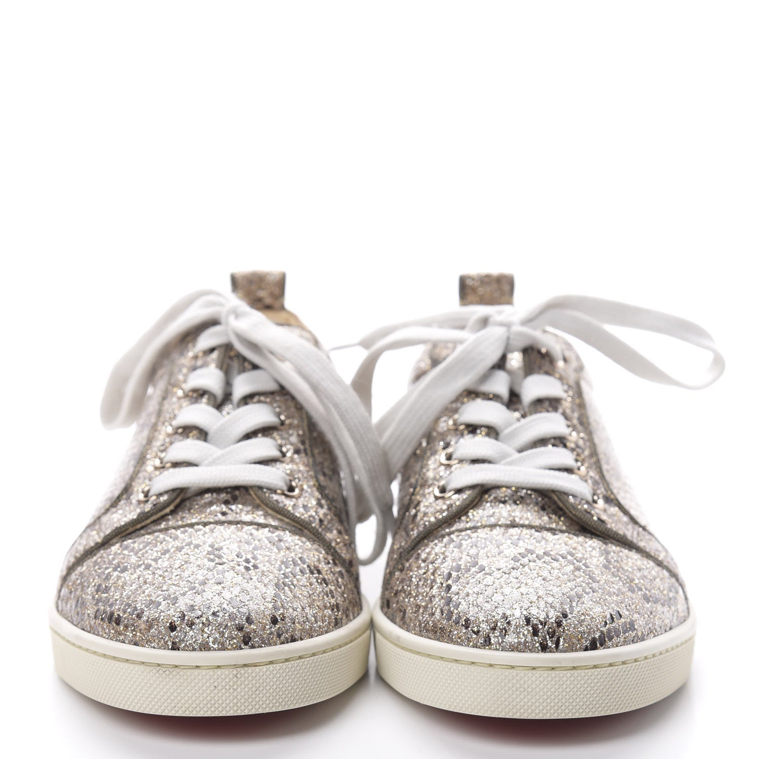 Christian Louboutin Glitter Ever Gondoliere Orlato Flat Sneaker 38 Roccia 2 of 10