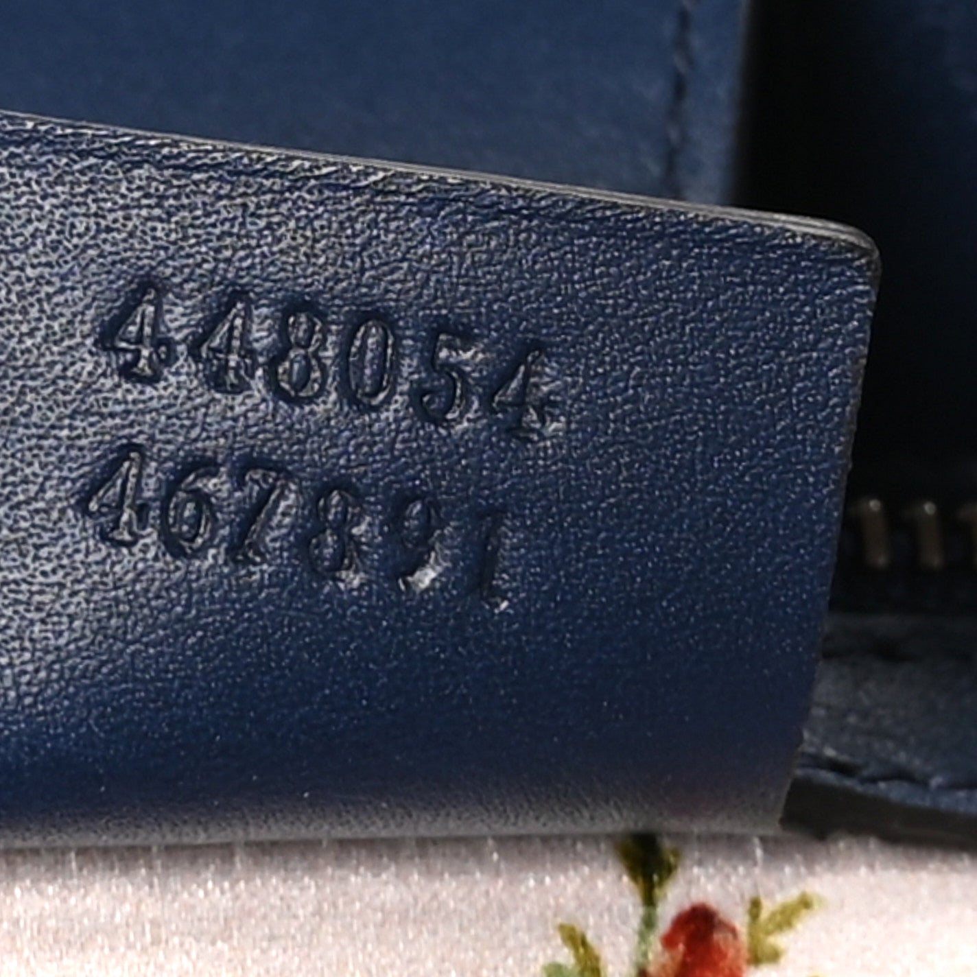 Gucci Denim Matelasse Small Pearly GG Marmont Tote Blue 7 of 10