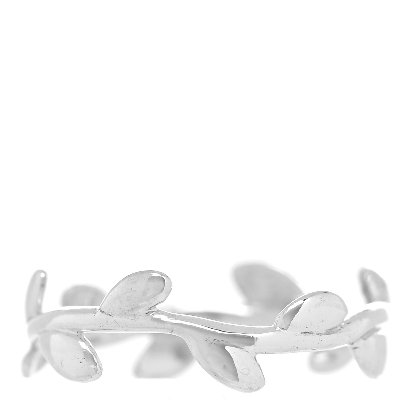 Sterling Silver Paloma Picasso Narrow Olive Leaf Band Ring 49 5