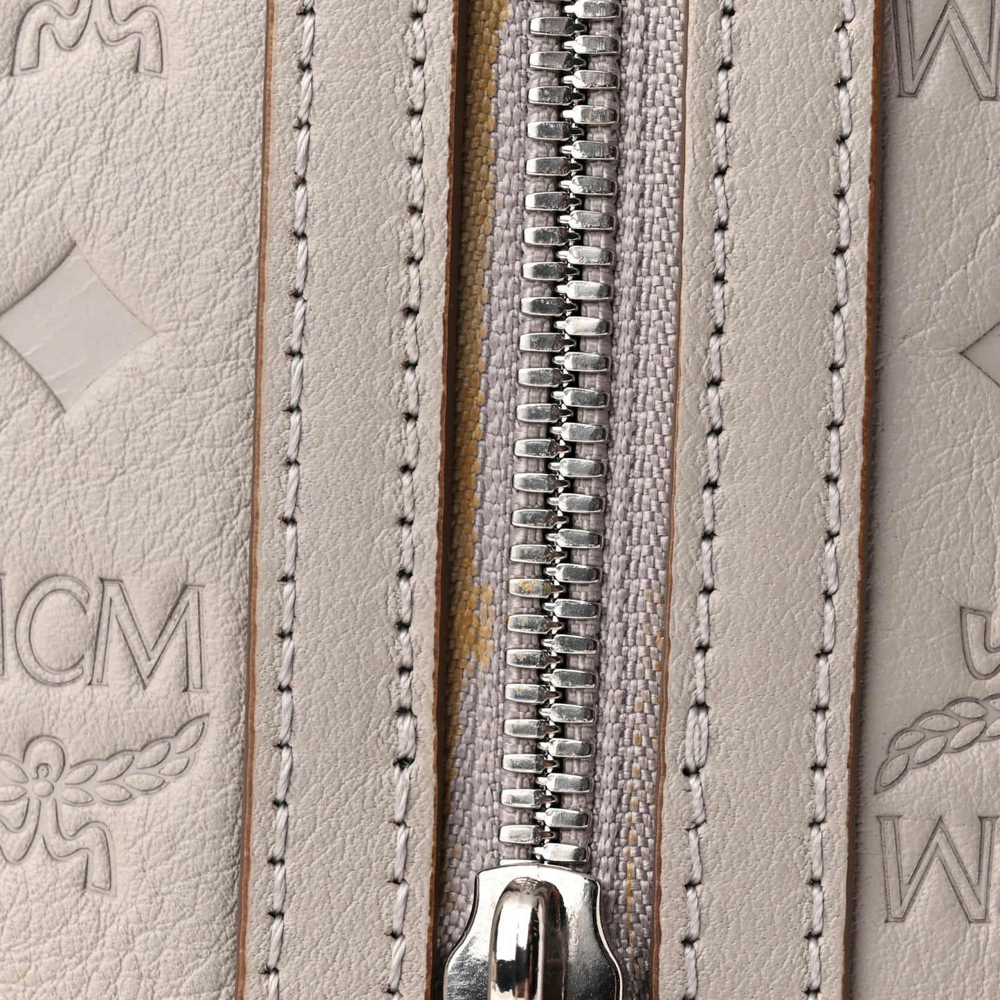 Calfskin Ottomar Monogram Essential Boston Bag Dove