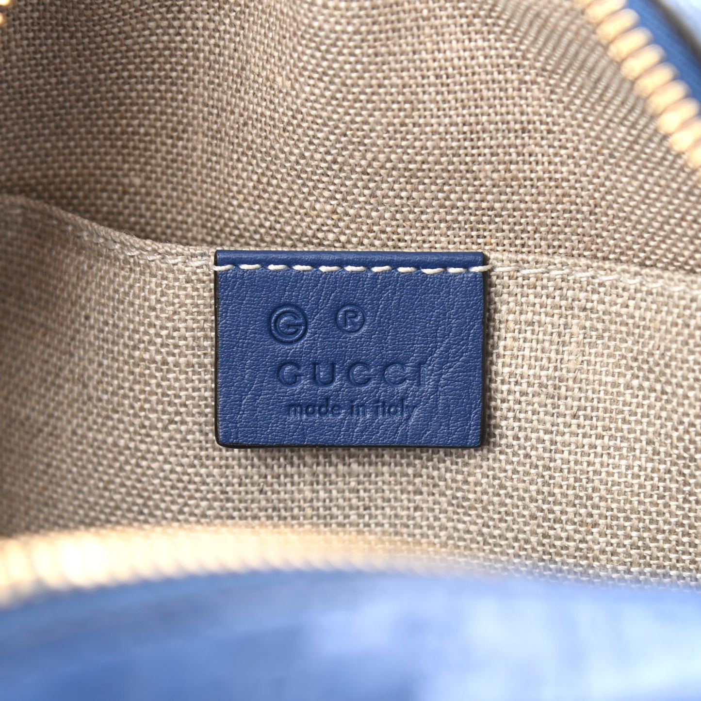 Soft Microguccissima Mini Bree Messenger Bag Caspian