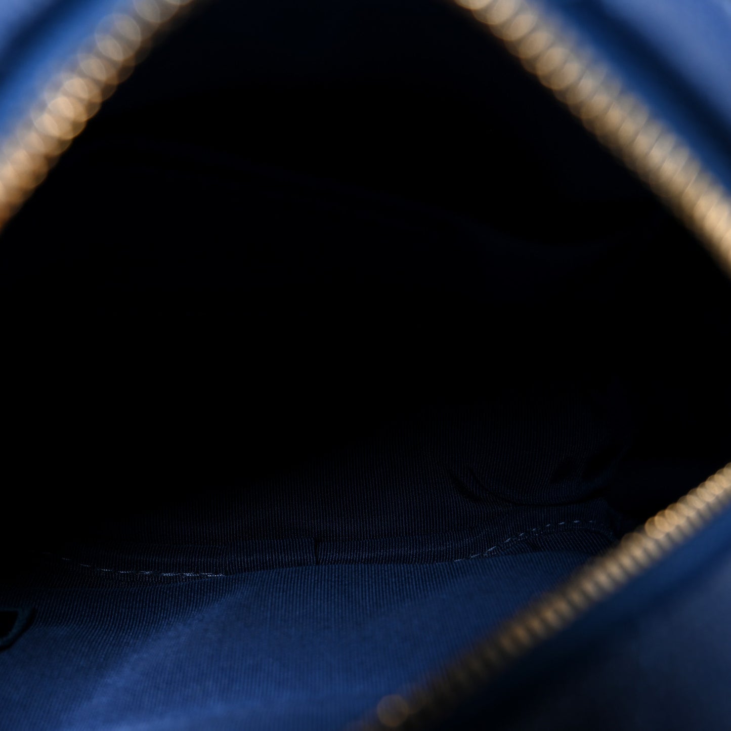 Caviar Quilted CC Day Camera Case Blue