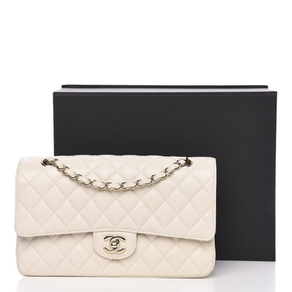 Chanel Caviar Quilted Medium Double Flap White 11 of 11