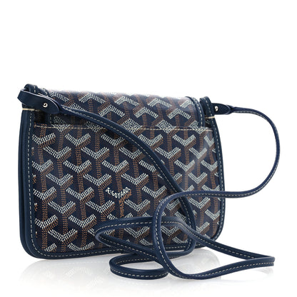 Goyard Goyardine Plumet Wallet Clutch Navy 3 of 8