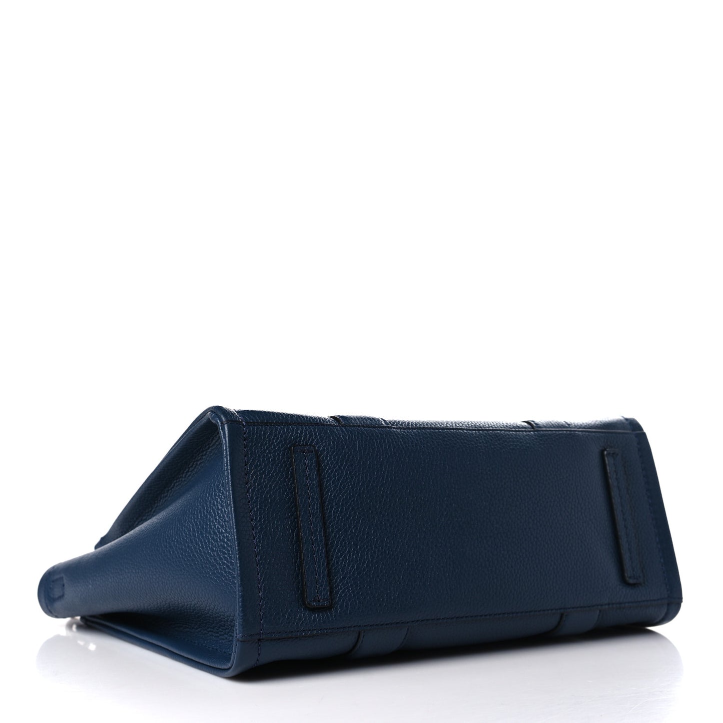 Grained Calfskin Medium The Tote Bag Blue Sea