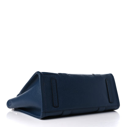 Marc Jacobs Grained Calfskin Medium The Tote Bag Blue Sea 3 of 7