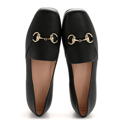 Gucci Calfskin Womens Horsebit Loafers 36.5 Black 2 of 11