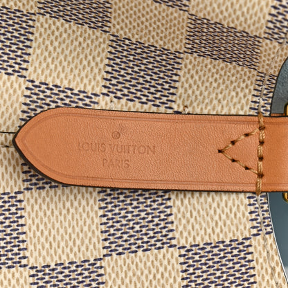 Louis Vuitton Damier Azur Braided Neonoe MM Blue 7 of 11