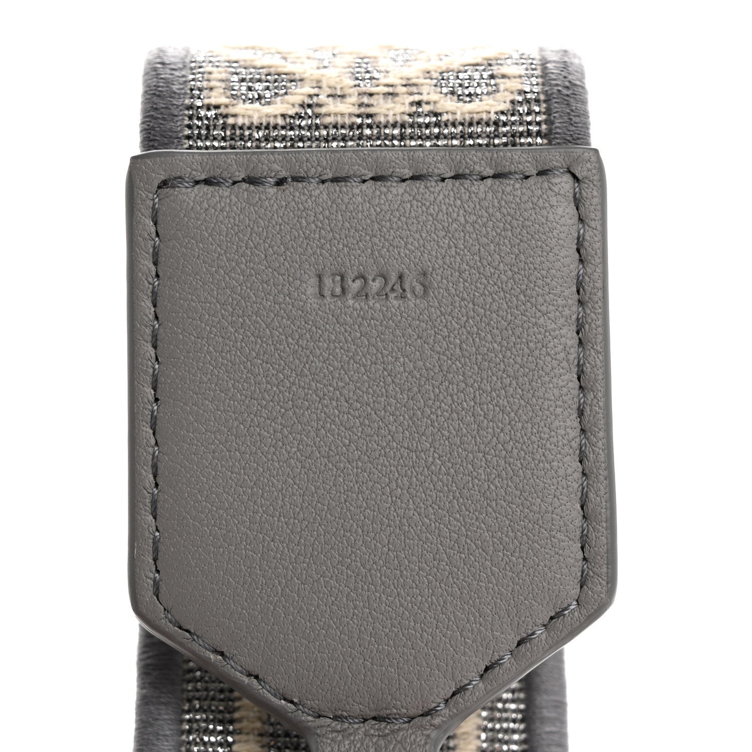 Loewe Calfskin Jacquard Anagram Strap Silver 5 of 6