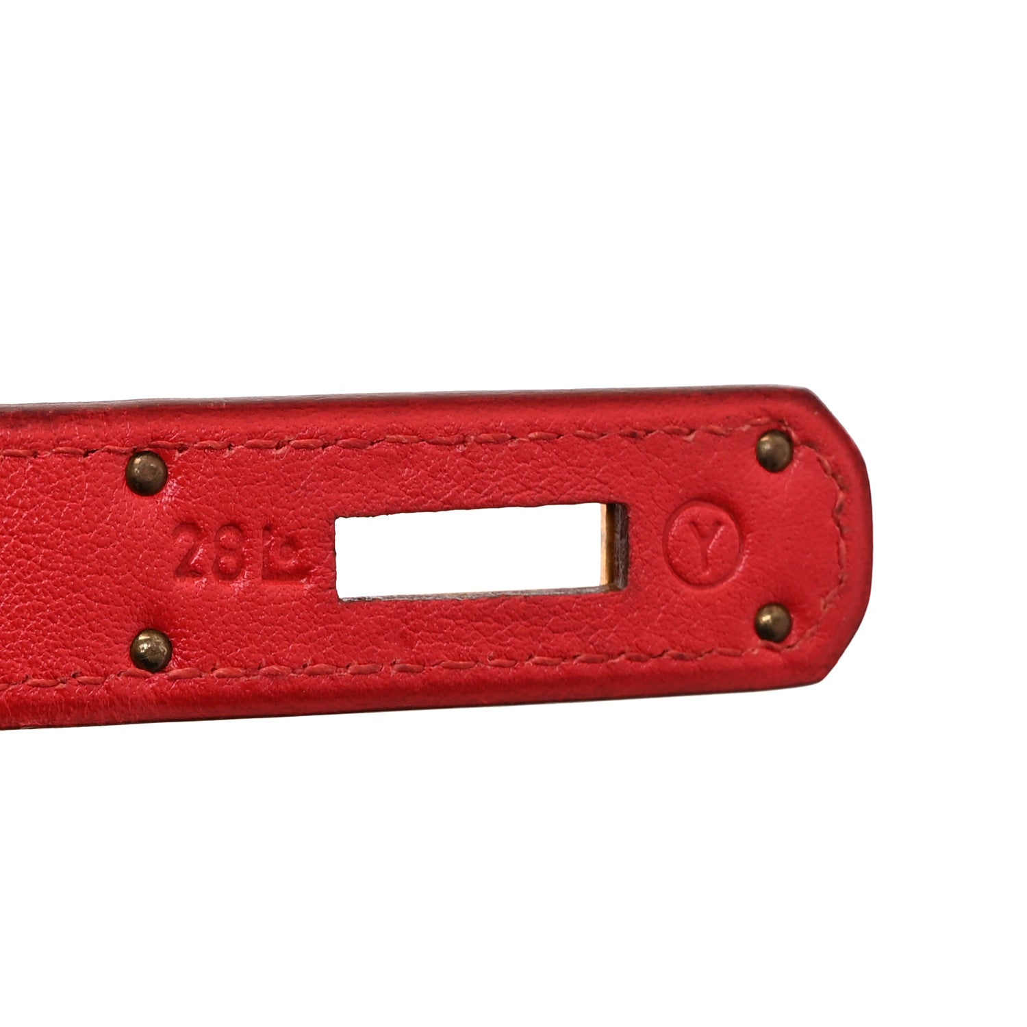 Hermes Swift Kelly Retourne 28 Rouge Vif 7 of 10