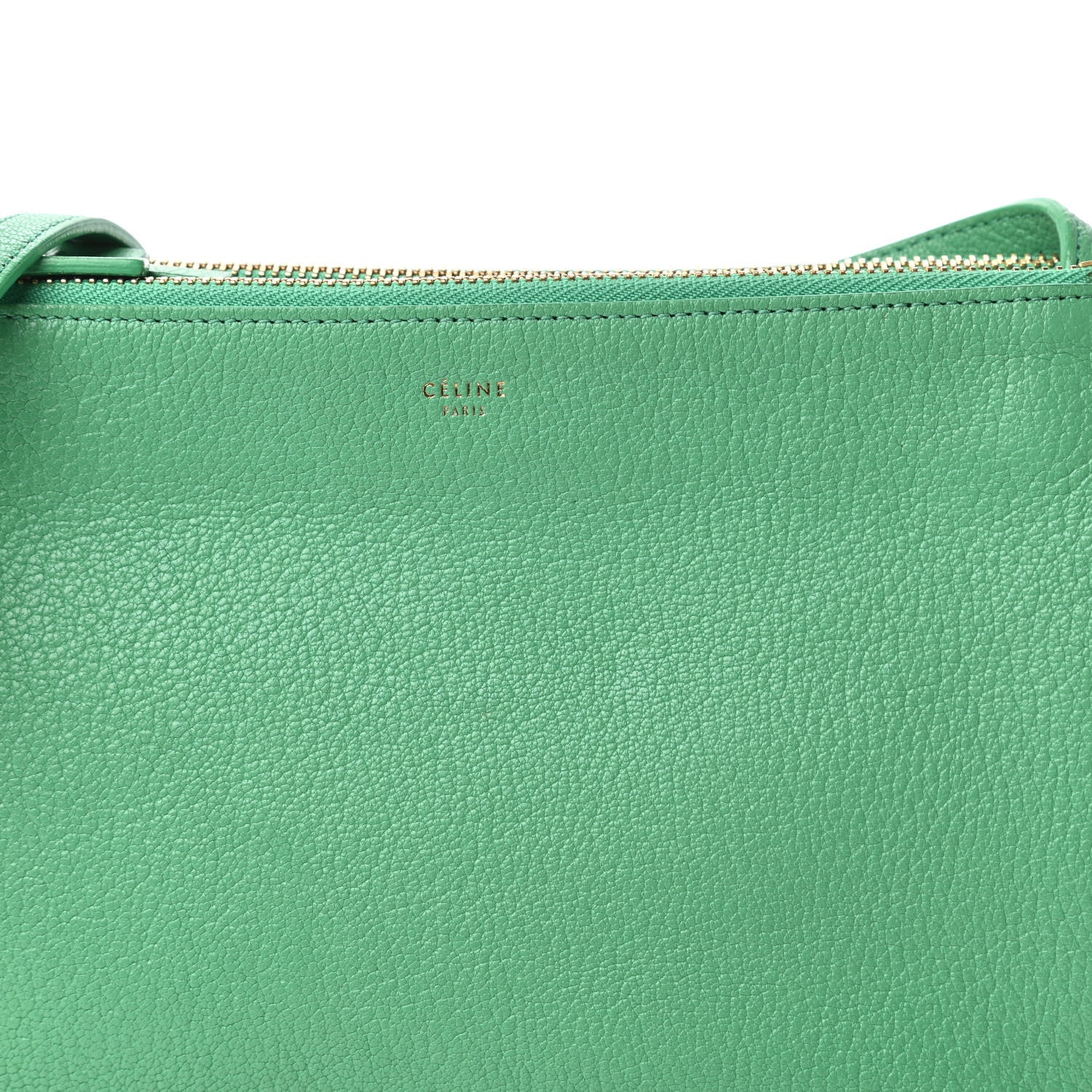 Celine Goatskin Small Trio Crossbody Bag Palm 9 of 9