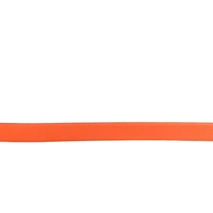 Hermes Swift Togo 42mm Constance H Belt 95 Black Orange 8 of 9