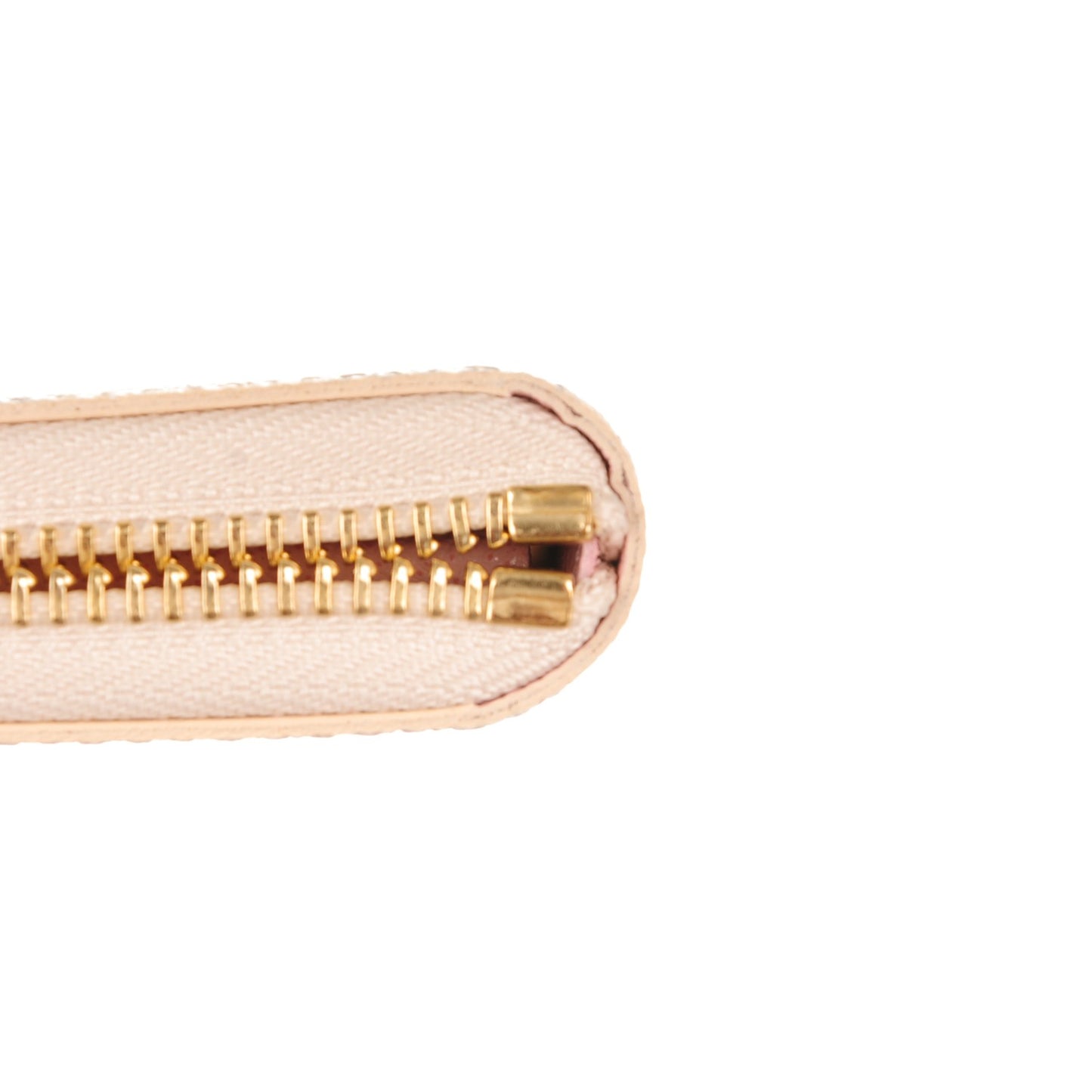 Damier Azur Clemence Wallet Rose Ballerine