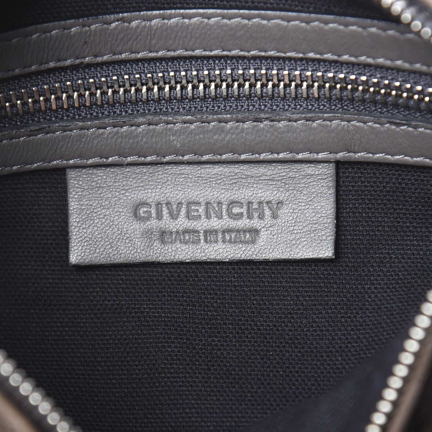 Givenchy Tumbled Sheepskin Mini Pandora Charcoal 6 of 10