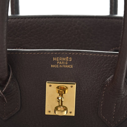 Hermes Fjord Birkin 35 Chocolate 6 of 12