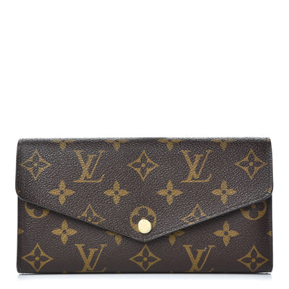 Louis Vuitton Monogram Sarah Wallet NM 1 of 8