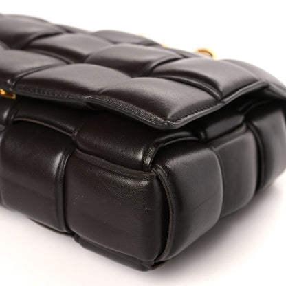 Bottega Veneta Lambskin Maxi Intreccio Padded Chain Cassette Crossbody Bag Fondant 9 of 9