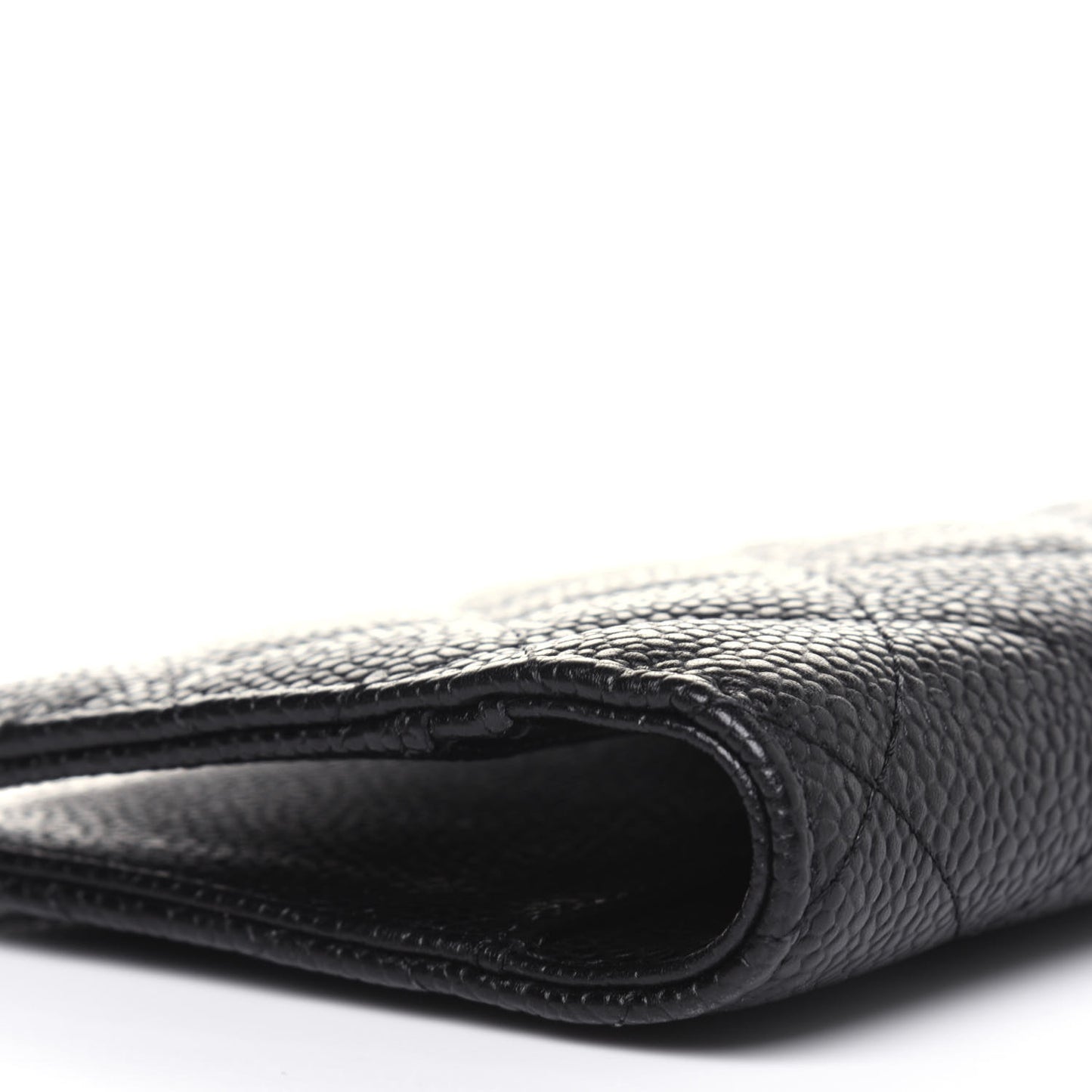 Caviar Quilted Agenda Cover Black