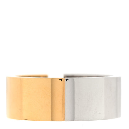 Fendi Metal FF Ring Orosoft L 65 11 Gold Silver 3 of 4