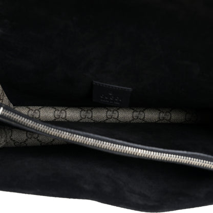 Gucci GG Supreme Monogram Small Dionysus Shoulder Bag Black 6 of 14