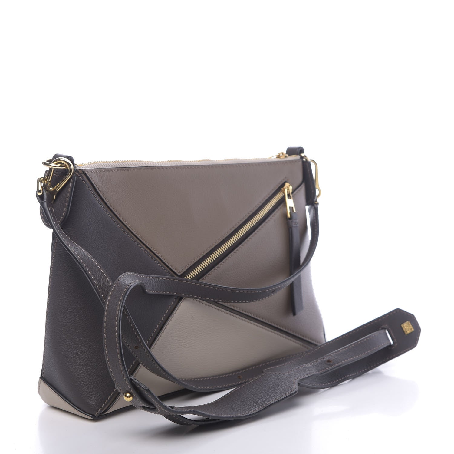 Loewe Calfskin Mini Puzzle Bag Mink Taupe 3 of 9