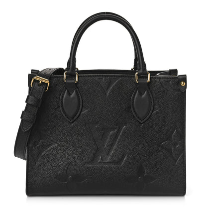 Louis Vuitton Empreinte Monogram Giant Onthego PM Black 1 of 8