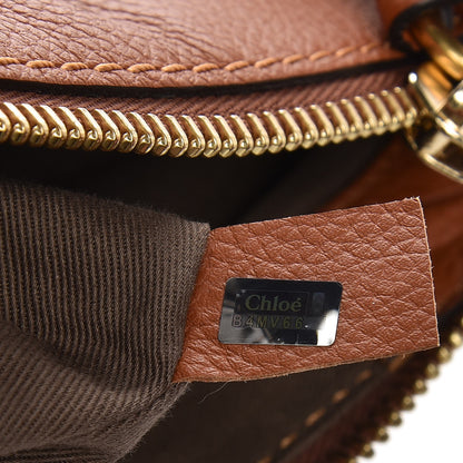 Chloe Calfskin Medium Marcie Satchel Tan 8 of 10